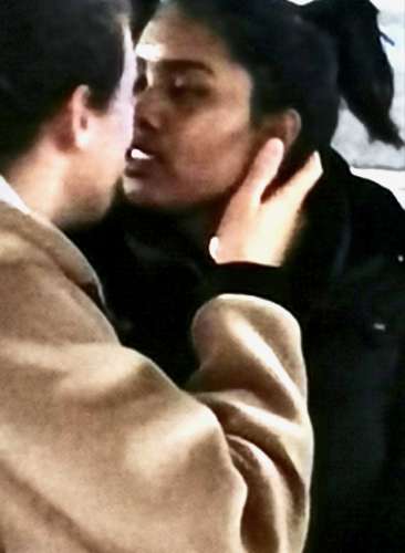 bacio a Barcellona