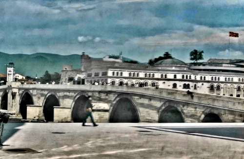 Skopje (ponte di pietra)